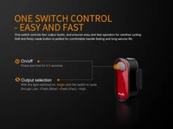 Fenix BCO5R Multifunctional Rechargable Bicycle Tail Light 19 Fenix BCO5R Multifunctional Rechargable Bicycle Tail Light -Camping Equipment Store BC05R 10 E 93270.1542211099