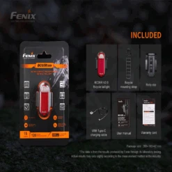 Fenix BC05R V2.0 Rechargeable Bike Tail Light -Camping Equipment Store BC05RV2.0 15