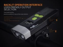 Fenix BC30R USB Rechargable Bicycle Light -Camping Equipment Store BC30R 5 76343.1503070087