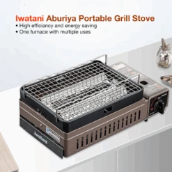 Iwatani Aburiya Portable Grill Stove -Camping Equipment Store CB ABR 1CB ABR 2 9