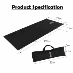 DoD Wide Camping Bed 27 DoD Wide Camping Bed -Camping Equipment Store CB1 100 BK 10 e44ed7ad 3cce 4424 9933 323e3701f9b8