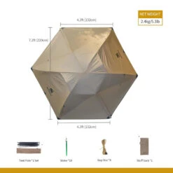 OneTigris Cosmitto Backpacking Tent -Camping Equipment Store CE HZP01 CB 04