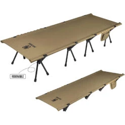 OneTigris Outdoor Foldable Camp Bed - Coyote Brown 9 OneTigris Outdoor Foldable Camp Bed - Coyote Brown -Camping Equipment Store CE ZDC01 CB 04 bfa6d6fc 77ca 408f 8b05 ec24b5803067