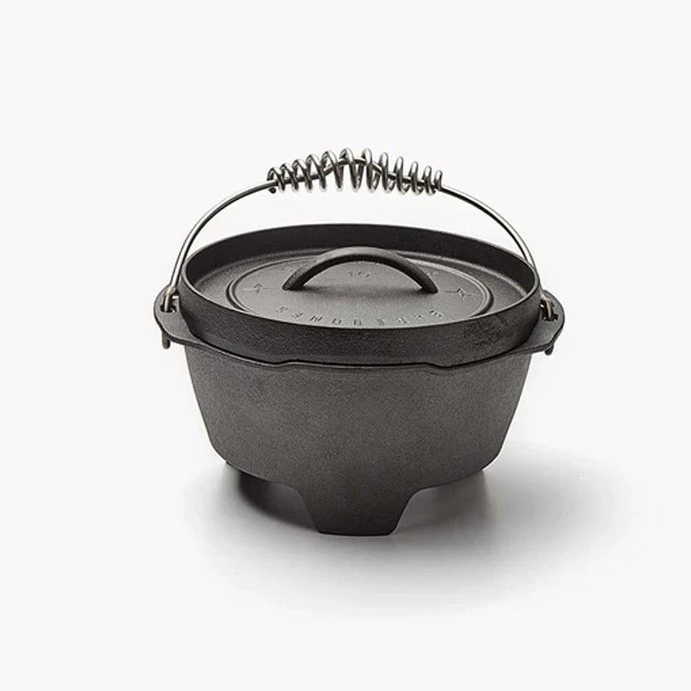 Barebones Cast Iron Dutch Oven 10" 2 Barebones Cast Iron Dutch Oven 10" - Image 2