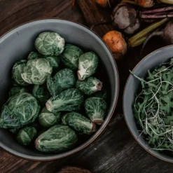 Barebones Enamel Mixing Bowl Slate - Set Of 2 -Camping Equipment Store CKW 378 05