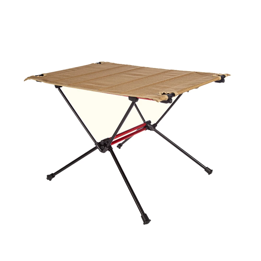 Camp Leader Fabric Top Folding Table - TAN 1 Camp Leader Fabric Top Folding Table - TAN