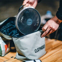 [Limited Edition] Black Claymore Fan V600+ With Pouch -Camping Equipment Store CLFN V610BK P 07
