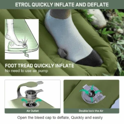 Etrol Fugu Airsleeping Pad -Camping Equipment Store CQD 1 Be 05