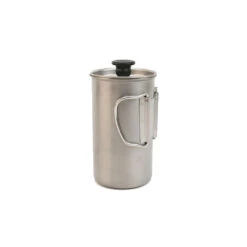 Snow Peak Titanium Café Press 3cups 7 Snow Peak Titanium Café Press 3cups -Camping Equipment Store CS 111 03