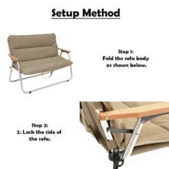 DoD Good Rack Sofa -Camping Equipment Store CS2 500 BK 4