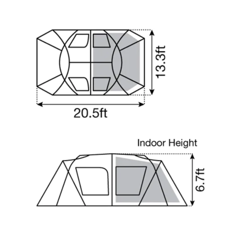 Snow Peak Snow Land Lock Ivory 7 Snow Peak Snow Land Lock Ivory - Image 7