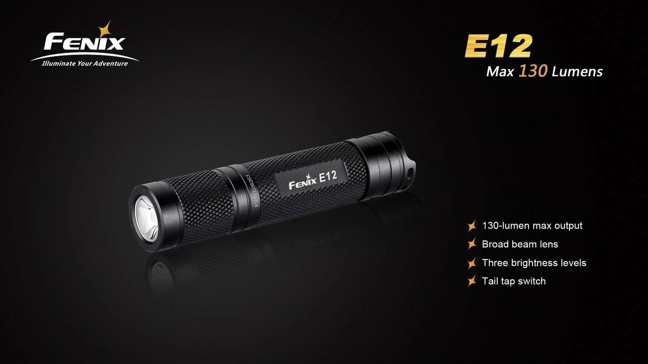 Fenix E12 XP-E LED Flashlight 4 Fenix E12 XP-E LED Flashlight - Image 4