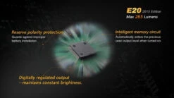 Fenix E20 XP-E2 LED Flashlight (2015 EDITION) -Camping Equipment Store E202015 11 E 76913 48957.1443050098