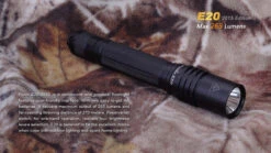 Fenix E20 XP-E2 LED Flashlight (2015 EDITION) -Camping Equipment Store E202015 2 E 96774 82095.1443050098