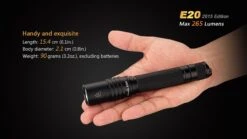 Fenix E20 XP-E2 LED Flashlight (2015 EDITION) -Camping Equipment Store E202015 8 E 44621 88197.1443050098