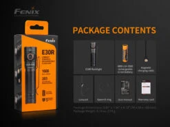 Fenix E30R Luminus SST40 LED Flashlight BLACK -Camping Equipment Store E30RA E 11 48851.1556287406