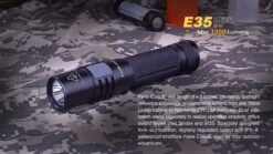 Fenix E35 XL-L2 UE LED Flashlight Black 2016 Version -Camping Equipment Store E35UE 2 E 73022.1452788932.1280.1280 32657.1495139086