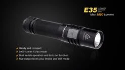 Fenix E35 XL-L2 UE LED Flashlight Black 2016 Version -Camping Equipment Store E35UE 3 E 02326.1452788929.1280.1280 02473.1495139128