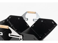 Snow Peak Stacking Shelf Container 50 Black Limited Edition -Camping Equipment Store FES 038 BK switch7 515Wx515H