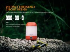 Fenix CL23 Camping Lantern Fresh Green -Camping Equipment Store Fenix CL23 Lantern Emergency Batteries
