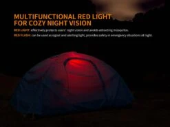 Fenix CL23 Camping Lantern Fresh Green -Camping Equipment Store Fenix CL23 Lantern Red Light