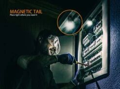 Fenix E18R XP-L Hi Led Flashlight Black 750 Lumen -Camping Equipment Store Fenix E18R EDC Flashlight magnetic tail