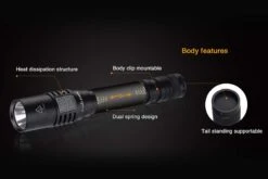 Fenix E25 LED Flashlight (UE Version) -Camping Equipment Store Fenix E25UE Flashlight Features