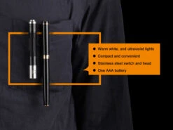 Fenix ` V2.0 LED Penlight With UV Lighting -Camping Equipment Store Fenix LD02 3