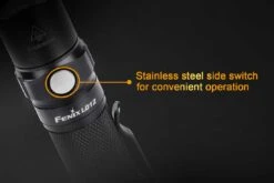 Fenix LD12 2017 Edition LED Flashlight 320 Lumens -Camping Equipment Store Fenix LD12 Flashlight Side Switch