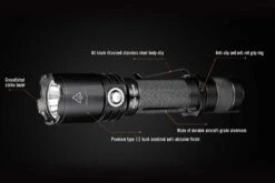 Fenix TK20R Rechargeable Tactical Flashlight -Camping Equipment Store Fenix TK20R Flashlight features