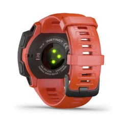 Garmin Instinct GPS Smartwatch - Graphite 19 Garmin Instinct GPS Smartwatch - Graphite -Camping Equipment Store Flame red 2
