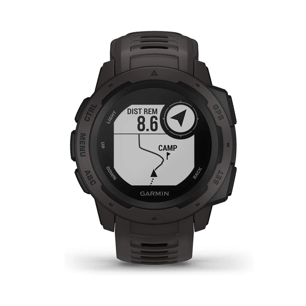 Garmin Instinct GPS Smartwatch - Graphite 2 Garmin Instinct GPS Smartwatch - Graphite - Image 2