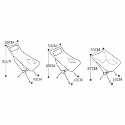 Hewolf Space Large Aluminum Alloy Foldable Chair 11 Hewolf Space Large Aluminum Alloy Foldable Chair -Camping Equipment Store HW J2049 BLK 9 87f8eb6f 9819 4036 a907 575277d356db