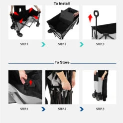 KZM Pelican Wagon -Camping Equipment Store K20T1C013 touseandstore