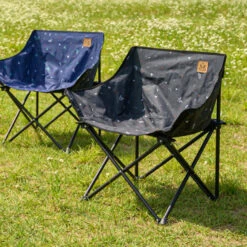 KZM Monogram Hygee Chair Black -Camping Equipment Store K20T1C018BK 3 600x600 7136d1fa 7cc1 48fc ad53 632c2b5b5223