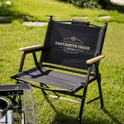 KZM Castanets Chair -Camping Equipment Store K20T1C026GD 4 600x600 ad6faf7f 245e 470e b573 c5cfdfb7c77c