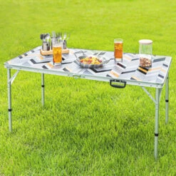 KZM Connect Wide 2 Folding Table -Camping Equipment Store K20T3U001 6 600x600 e633cdca e23c 4980 a395 21fe067b6180