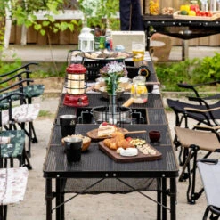 KZM Union Iron Mesh 2 Folding Table -Camping Equipment Store K20T3U003 10 600x600 9c239809 3572 4ecc 8b9c 73318224e198