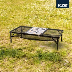 KZM Union Iron Mesh 3 Folding Table -Camping Equipment Store K20T3U005 3