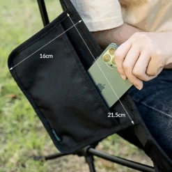 KZM Reisen Lightweight Chair 21 KZM Reisen Lightweight Chair -Camping Equipment Store K21T1C01BK 7