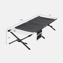 KZM Wide Black Cot 8 KZM Wide Black Cot -Camping Equipment Store K8T3C005 4