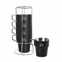 KZM NEW Black Mug 5P -Camping Equipment Store K8T3K004 4