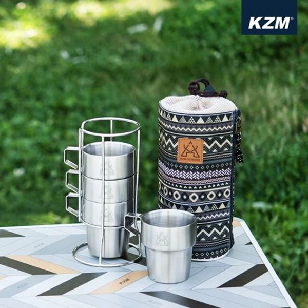 KZM Double Mug 4P Set 5 KZM Double Mug 4P Set - Image 5