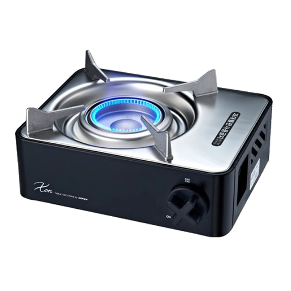 Kovea X On Mini Gas Stove Black 1 Kovea X On Mini Gas Stove Black