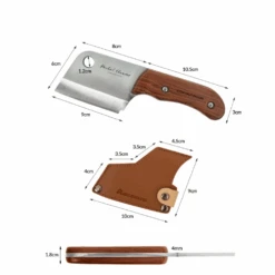 KZM Pocket Cleaver -Camping Equipment Store KZM