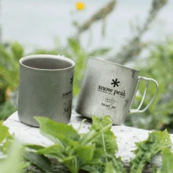 Snow Peak Titanium Double Wall Cup 450ml 7 Snow Peak Titanium Double Wall Cup 450ml -Camping Equipment Store LP 450