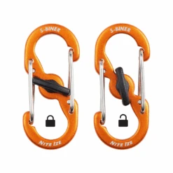 Nite Ize S-Biner® MicroLock® Aluminum - 5 Pack Assorted -Camping Equipment Store LSBMA A2 5R7 7