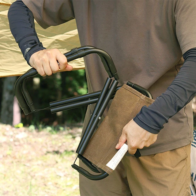 Post General Waxed Canvas Compact Stool 10 Post General Waxed Canvas Compact Stool - Image 10