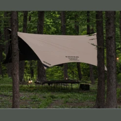 KZM Wild Field Hexa Tarp -Camping Equipment Store Lifestyle 2