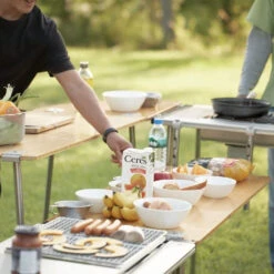 Snow Peak IGT Multi Function Table Bamboo Top -Camping Equipment Store Lifestylephoto